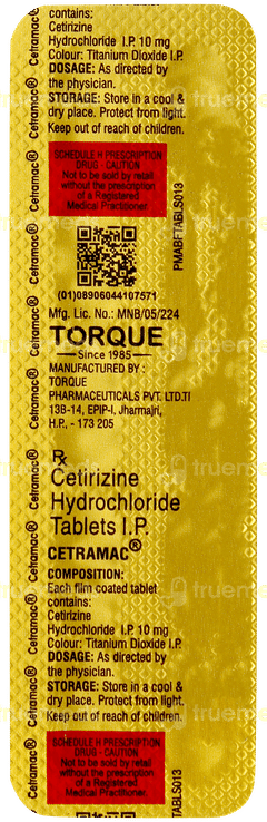 Cetramac Tablet 10