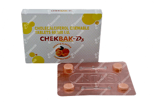 Chekbak D3 60000 IU Tablet 4