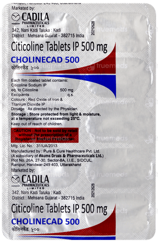 Cholinecad 500 Tablet 10