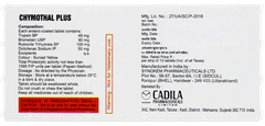 Chymothal Plus Tablet 10 Chymothal Plus Tablet 10