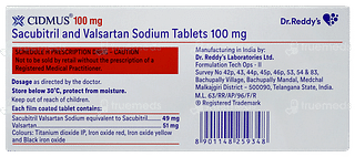 Cidmus 100mg Tablet 14