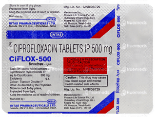 Ciflox 500 Tablet 10