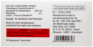 Cifran 250 Tablet 10