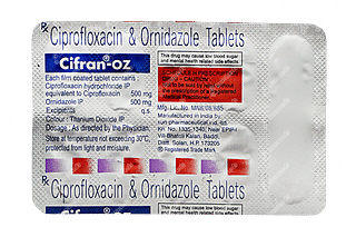 Cifran Oz 500/500 MG Tablet 10