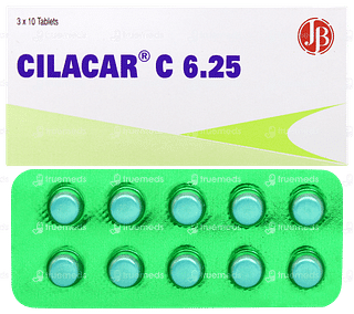 Cilacar C 6.25 Tablet 10