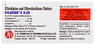 Cilacar C 6.25 Tablet 10