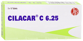 Cilacar C 6.25 Tablet 10