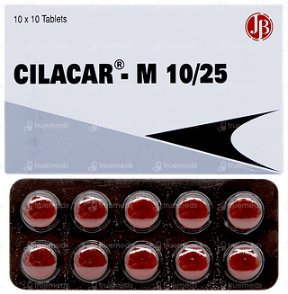 Cilacar M 10/25 Tablet 10