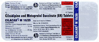 Cilacar M 10/25 Tablet 10