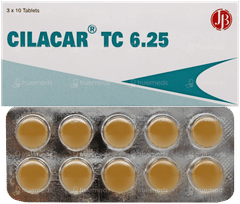 Cilacar Tc 6.25 Tablet 10