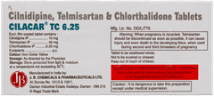 Cilacar Tc 6.25 Tablet 10 Cilacar Tc 6.25 Tablet 10