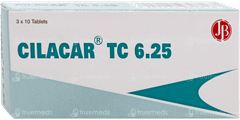 Cilacar Tc 6.25 Tablet 10 Cilacar Tc 6.25 Tablet 10