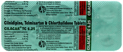 Cilacar Tc 6.25 Tablet 10 Cilacar Tc 6.25 Tablet 10