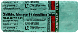Cilacar Tc 6.25 Tablet 10