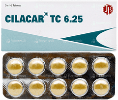 Cilacar Tc 6.25 Tablet 10