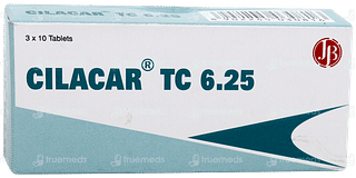 Cilacar Tc 6.25 Tablet 10