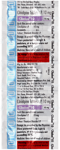 Ciladuo 10 Tablet 10 Ciladuo 10 Tablet 10