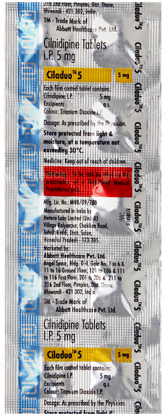 Ciladuo 5 Tablet 10 Ciladuo 5 Tablet 10