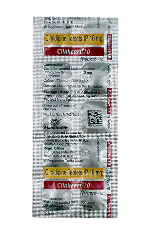 Cilaheart 10 MG Tablet 10