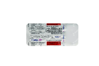 Cildip 20 MG Tablet 10