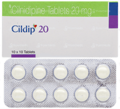 Cildip 20 Tablet 10 Cildip 20 Tablet 10