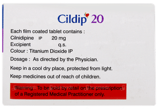 Cildip 20 Tablet 10