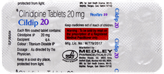 Cildip 20 Tablet 10 Cildip 20 Tablet 10