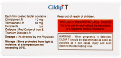 Cildip T Tablet 10
