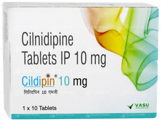 Cildipin 10 MG Tablet 10