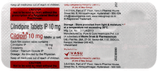 Cildipin 10 MG Tablet 10
