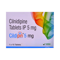 Cildipin 5mg Tablet 10