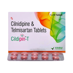 Cildipin T 10/40 Mg Tablet 10
