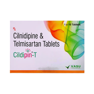 Cildipin T 10/40 Mg Tablet 10