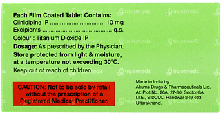 Cilniblu 10mg Tablet 15