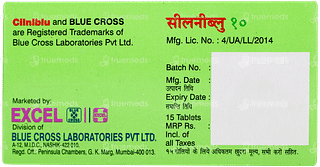 Cilniblu 10mg Tablet 15