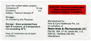 Cilnicab 10 Tablet 10