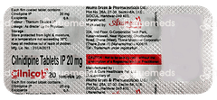 Cilnicab 20 Tablet 10