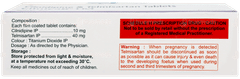 Cilnicab Tm Tablet 10 Cilnicab Tm Tablet 10