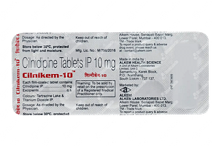 Cilnikem 10 MG Tablet 10