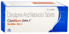 Cilnikem Beta 5 Tablet 10 Cilnikem Beta 5 Tablet 10