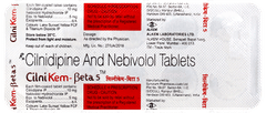 Cilnikem Beta 5 Tablet 10 Cilnikem Beta 5 Tablet 10