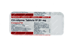 Cilnipine 20 Tablet 10 Cilnipine 20 Tablet 10