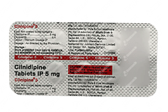 Cilnipine 5 Tablet 10 Cilnipine 5 Tablet 10