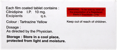 Cilnipres 10 Tablet 10 Cilnipres 10 Tablet 10