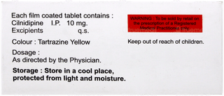 Cilnipres 10 Tablet 10