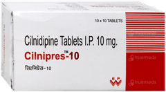 Cilnipres 10 Tablet 10 Cilnipres 10 Tablet 10