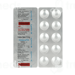 Cilnipres 10 Tablet 10 Cilnipres 10 Tablet 10