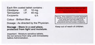 Cilnipres T Tablet 10