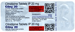 Cilny 20 Tablet 10 Cilny 20 Tablet 10