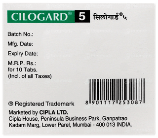 Cilogard 5 Tablet 10